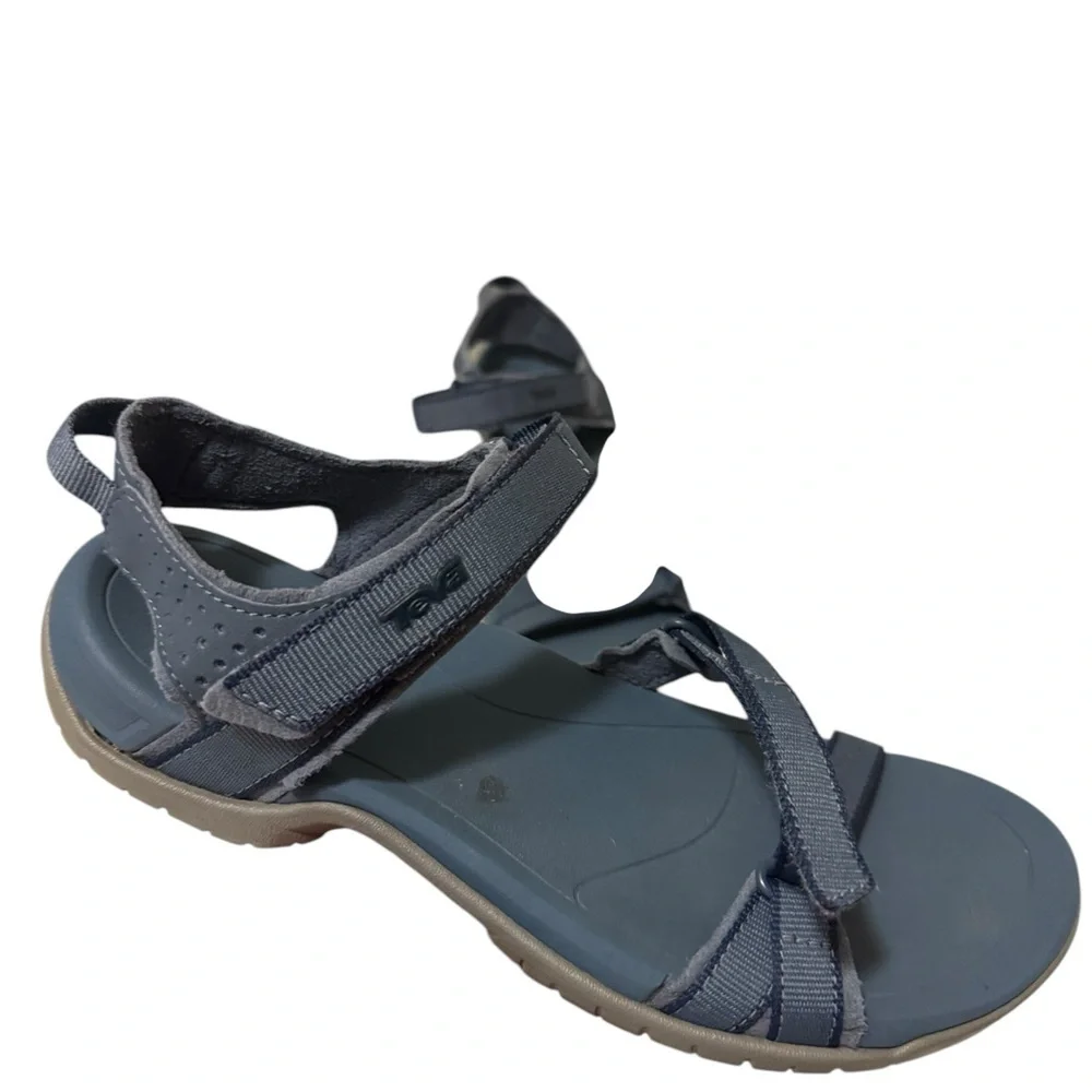 Teva Verra  Sandal, Women's Navy Blue Strappy Sandals - Picture 11 of 14